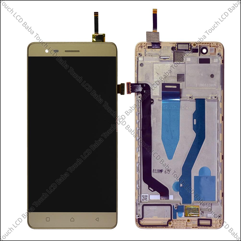 Lenovo K5 Note Display and Touch Screen Replcement With Middle Frame