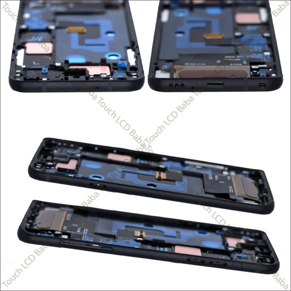 LG Q7 Display and Touch Screen Glass Replacement With Middle Frame Touch LCD Baba