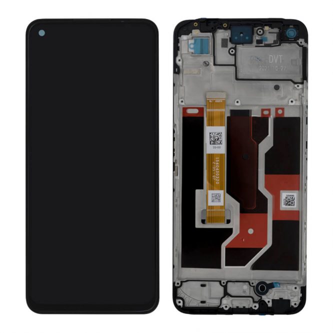 Realme 9i Display and Touch Screen Replacement With Middle Frame RMX3491