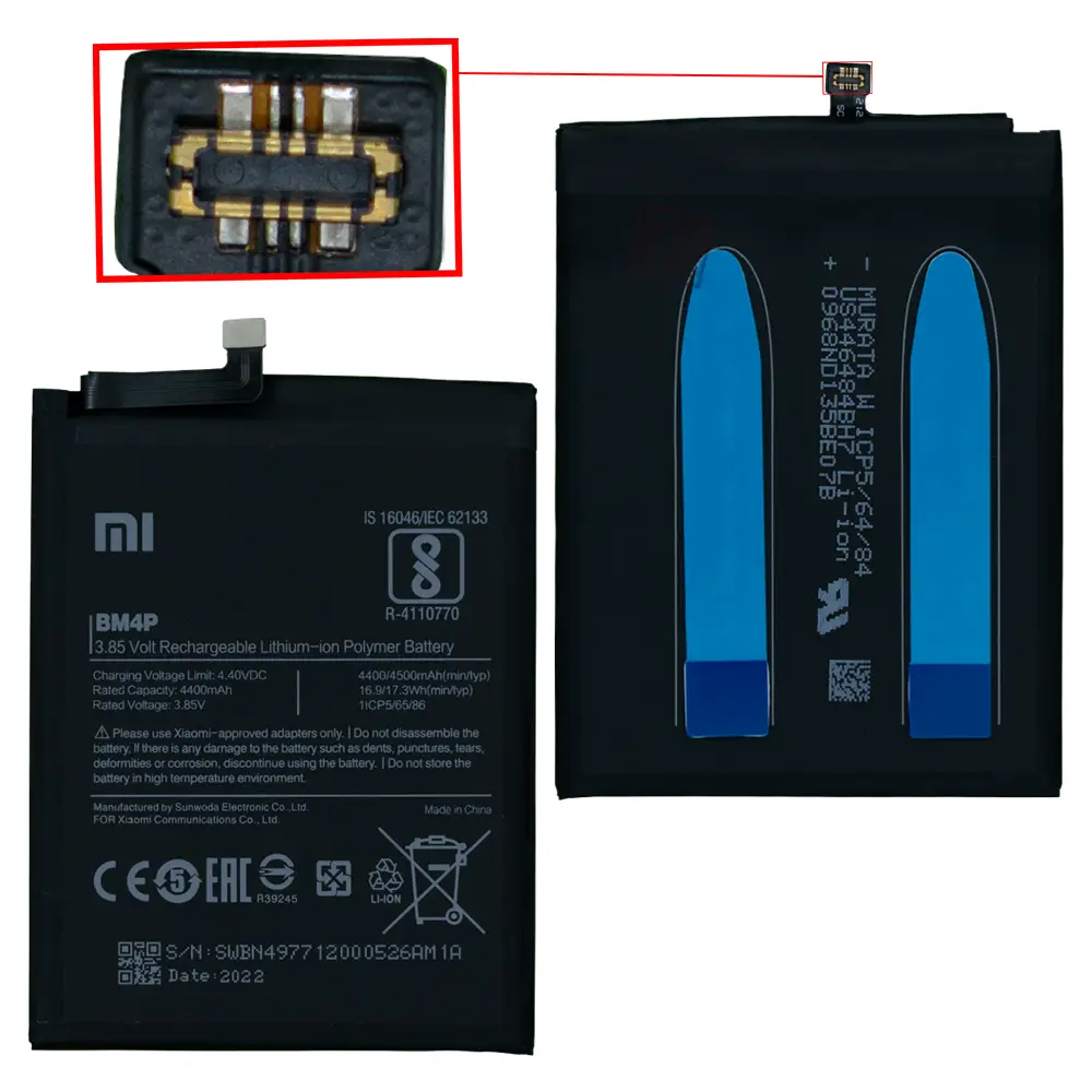 Poco X2 Battery Replacement 100 Original Battery BM4P 4500mAh