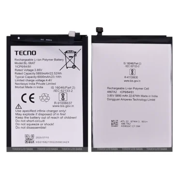 Tecno Spark Power Battery Replacement