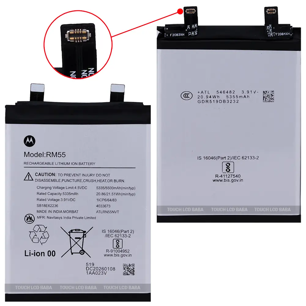 Moto Edge 60 Fusion Battery Replacement