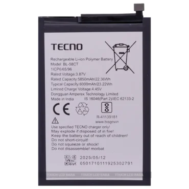 Tecno Spark 7T Battery Replacement