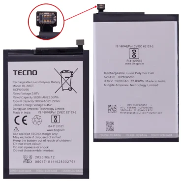 Tecno Spark 7T Battery Replacement