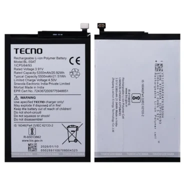 Tecno Pova Curve Battery Replacement