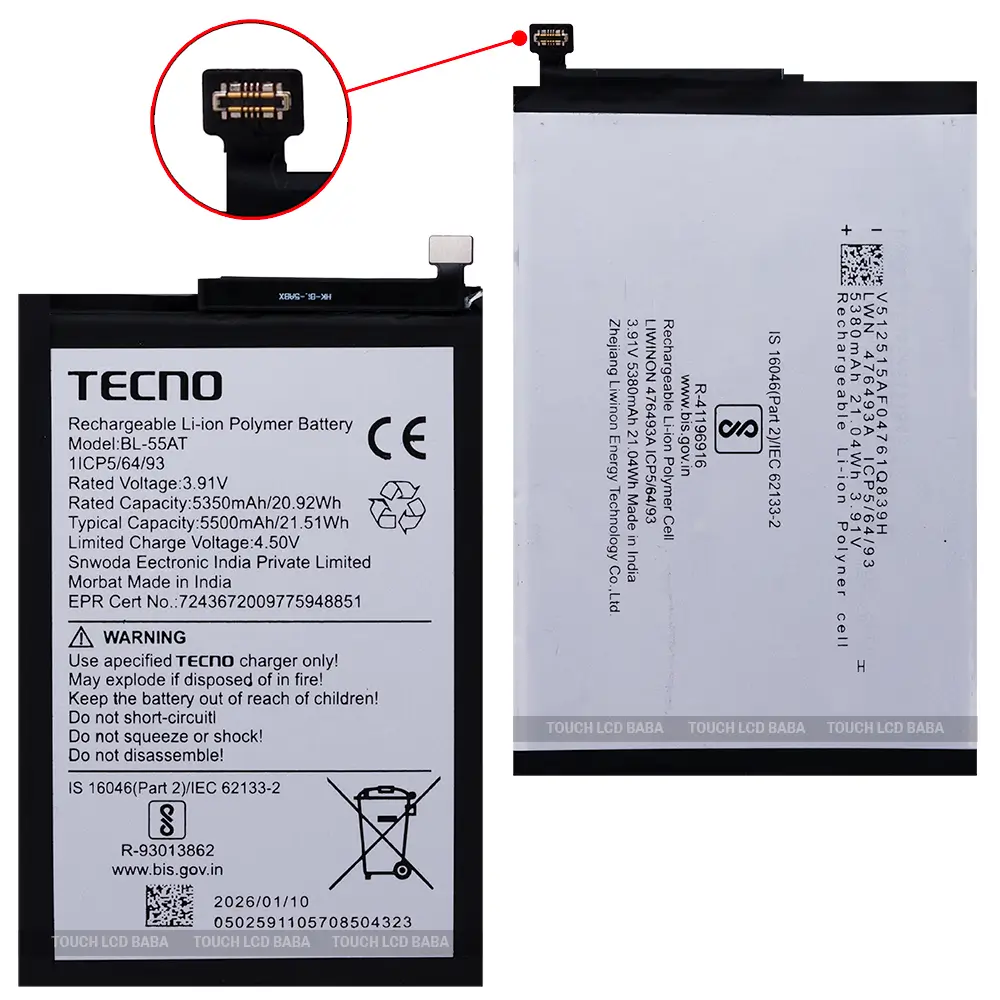 Tecno Pova Curve Battery Replacement