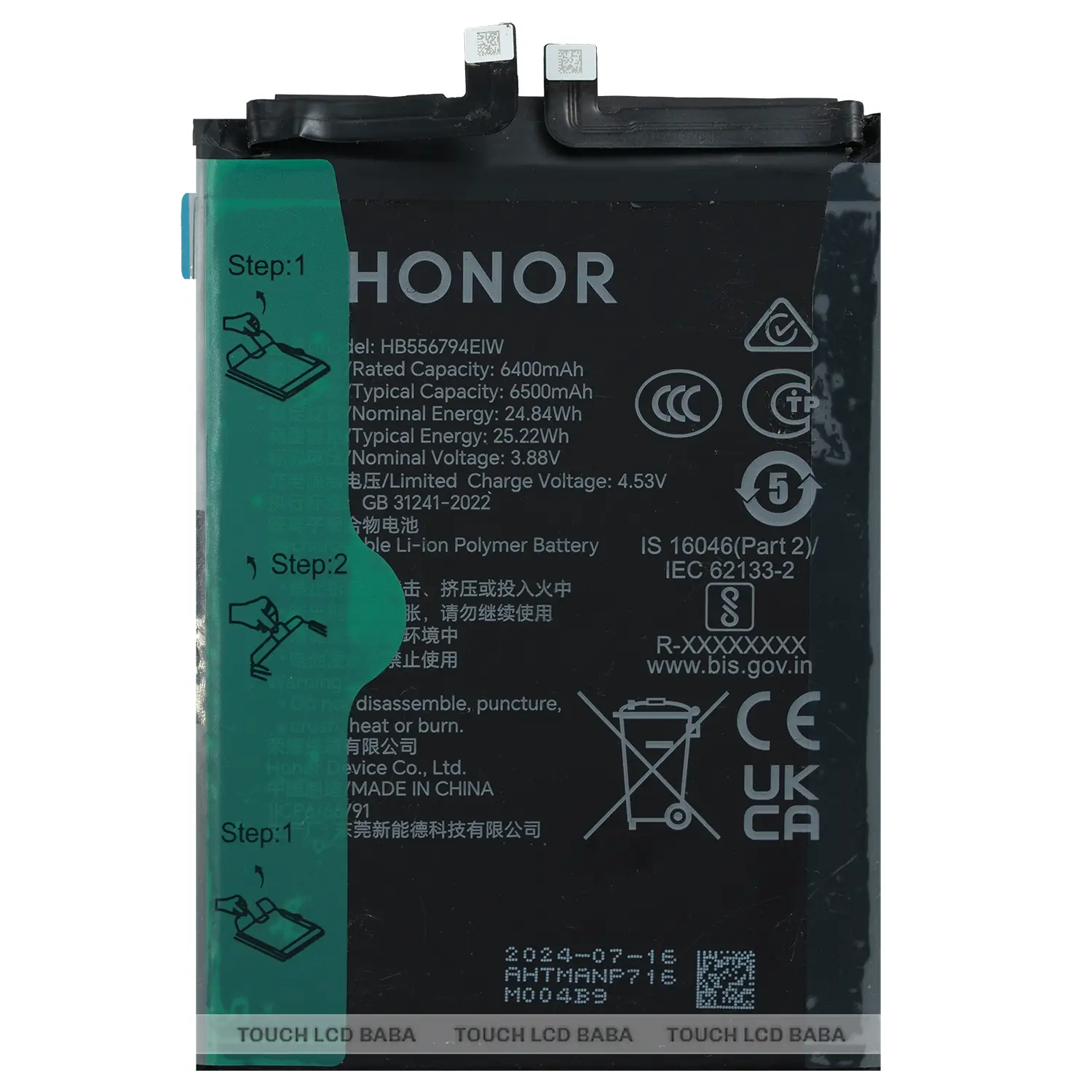 Honor X9C Battery Replacement